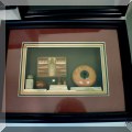 A29. “Skinscape and Six Ceremonial Vessels” shadowbox by Stephen Mark Paulsen. 